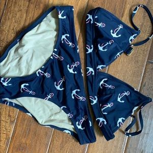 J. Crew anchor bikini